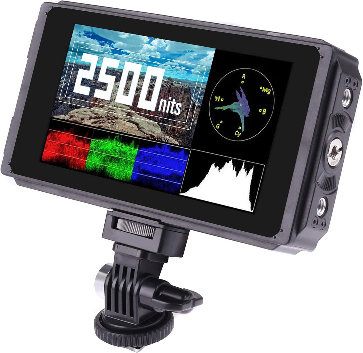 5 Inch IPS DSLR Camera Field Monitor Touch Screen 4K HDMI O26603
