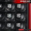 Red LED Tube Sequential Signal Tail Lights Brake Lamps R736348