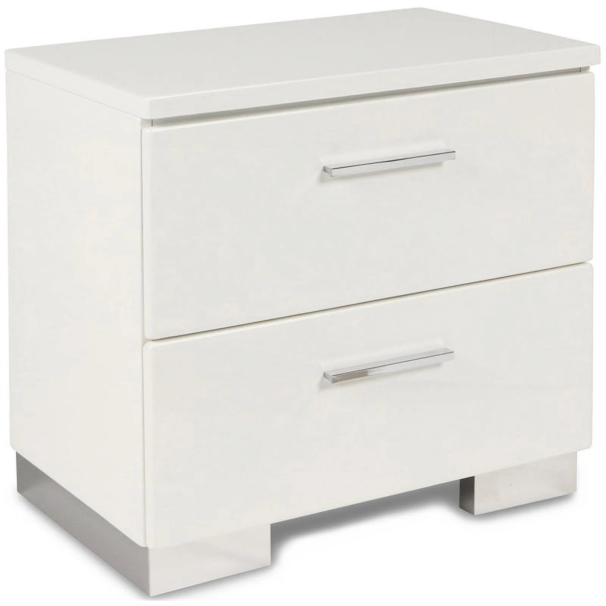 Solid Wood 5Pc Bedroom Set in White W4183