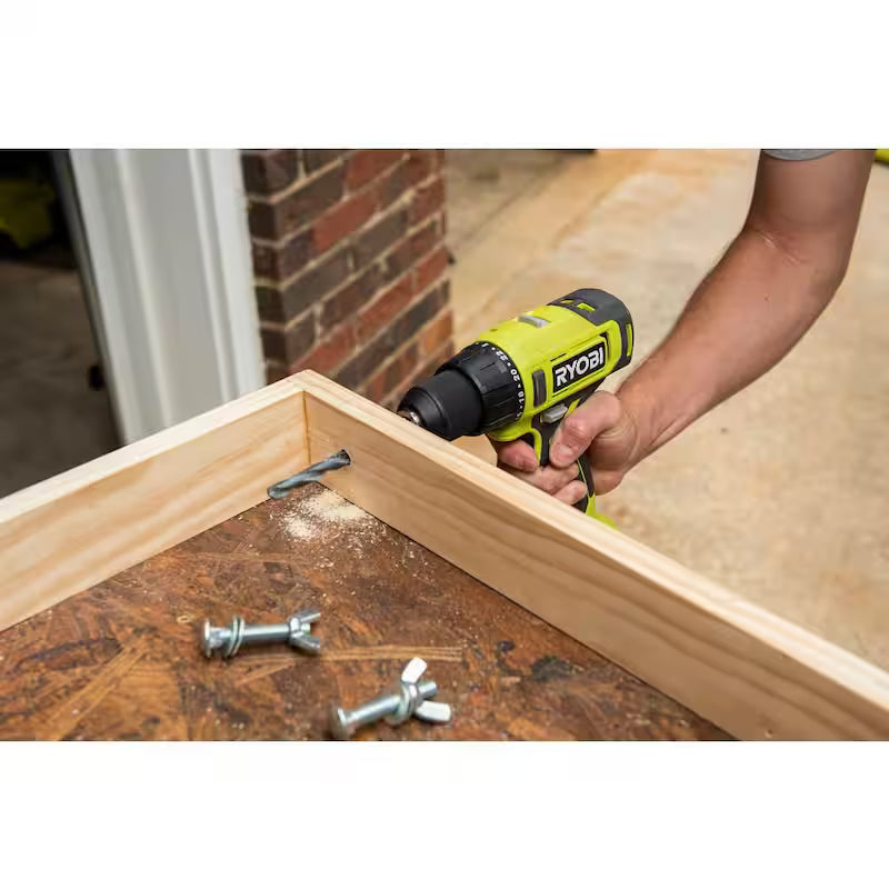 18V Cordless 4-Tool Combo Kit with Battery, Charger, and 70-Piece Driving Kit Y8754