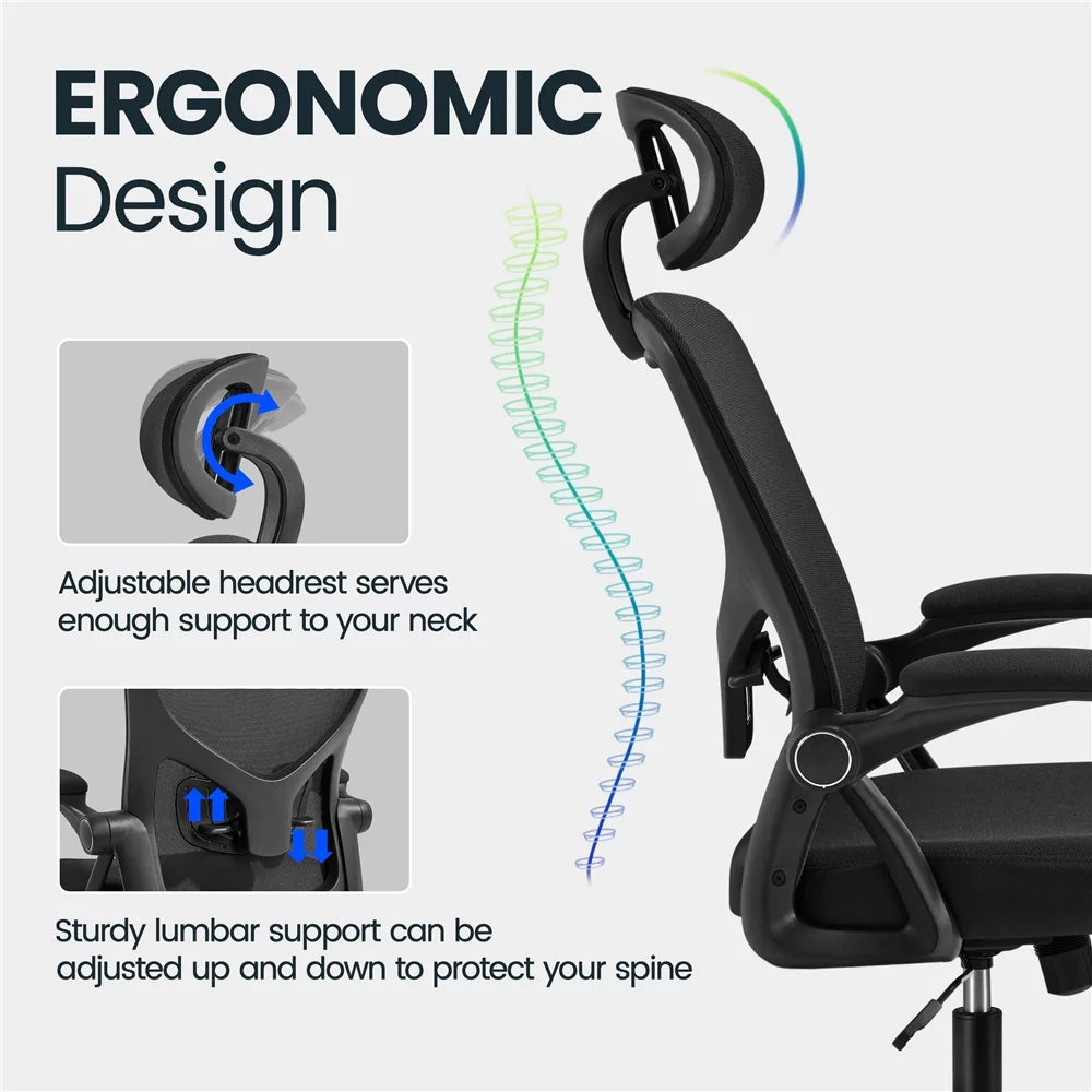 Black 28.5 in Active Chair V5365