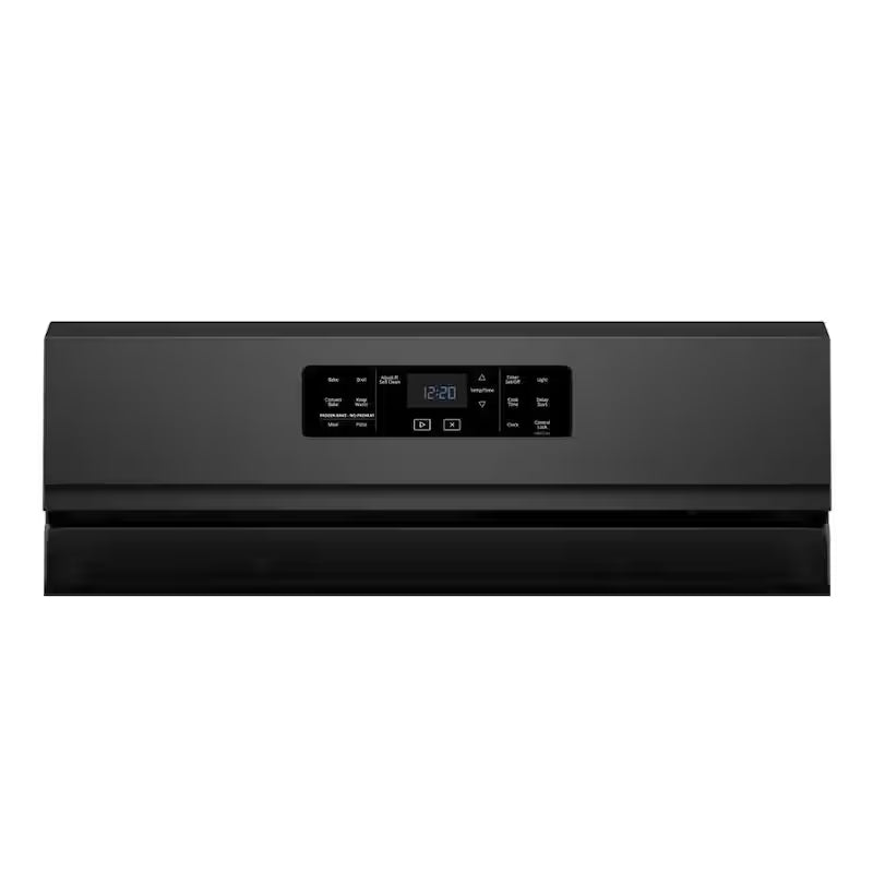 5.8 cu. ft. Gas Freestanding Range in Black B963843