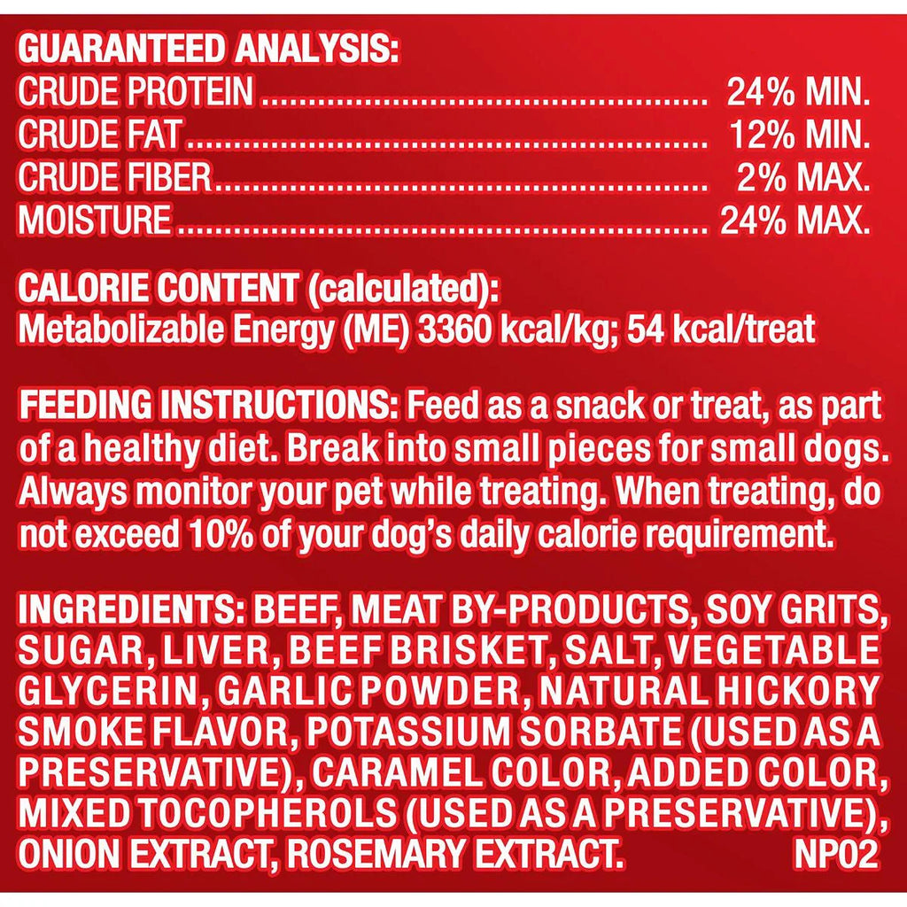 Beef Brisket Flavor Dog Treats, 22.5 oz M244