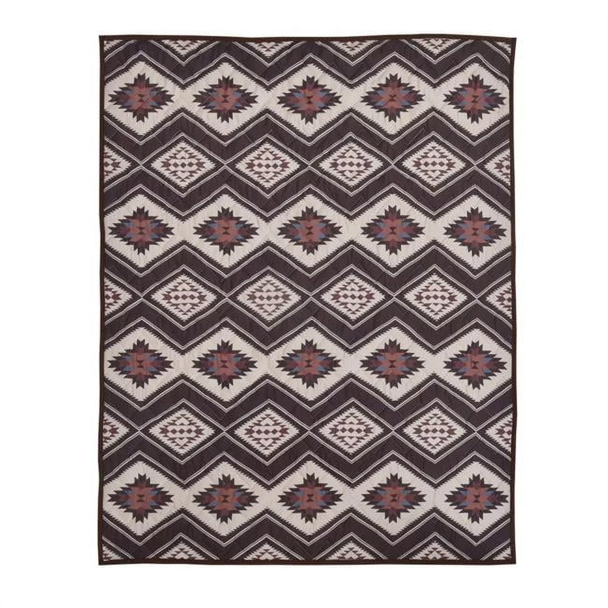 Southwestern Geometric Decorative Throw Blanket, Multi Color W9280