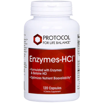 Enzymes-HCl 120 caps V911363