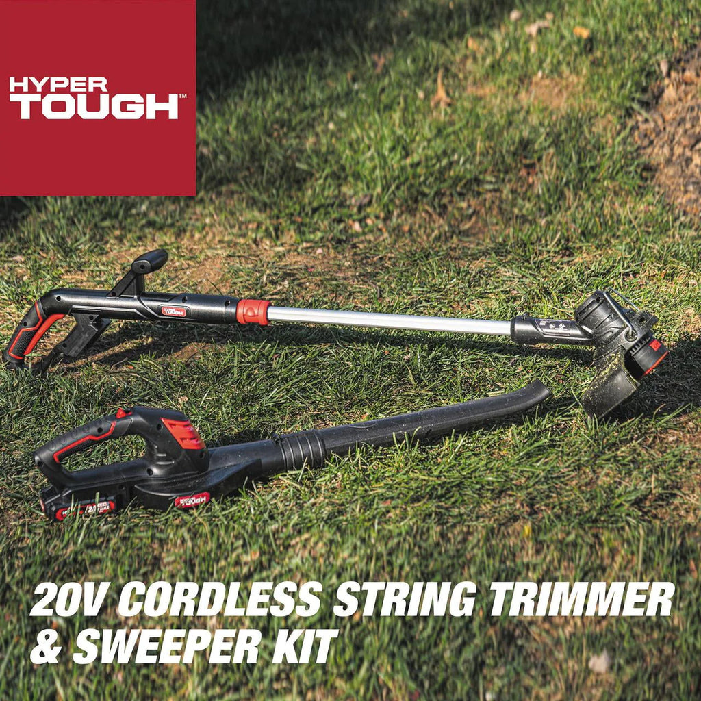 20V Max Cordless Combo Kit, String Trimmer & Sweeper V8010
