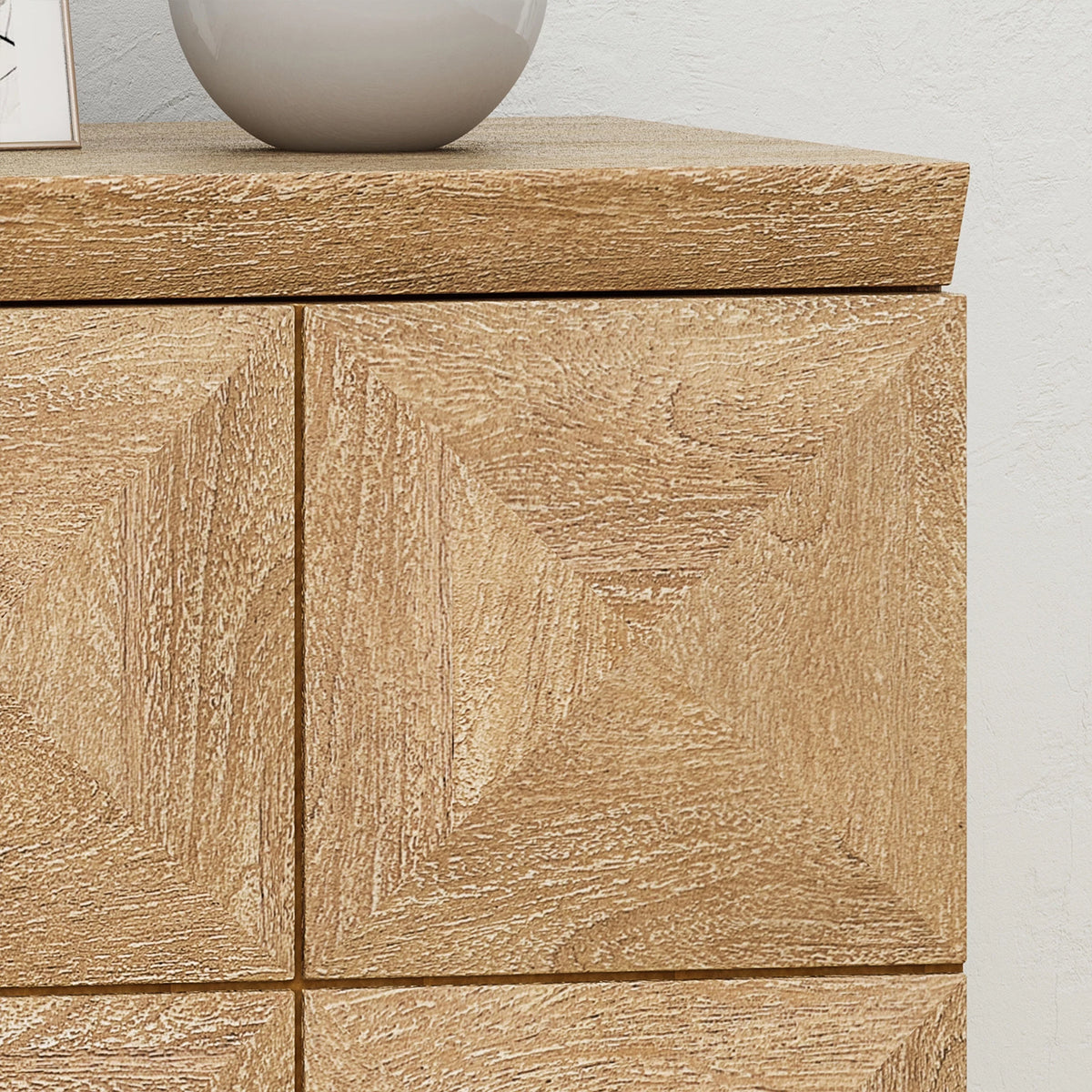 Handcrafted Mango Wood Cabinet O1089