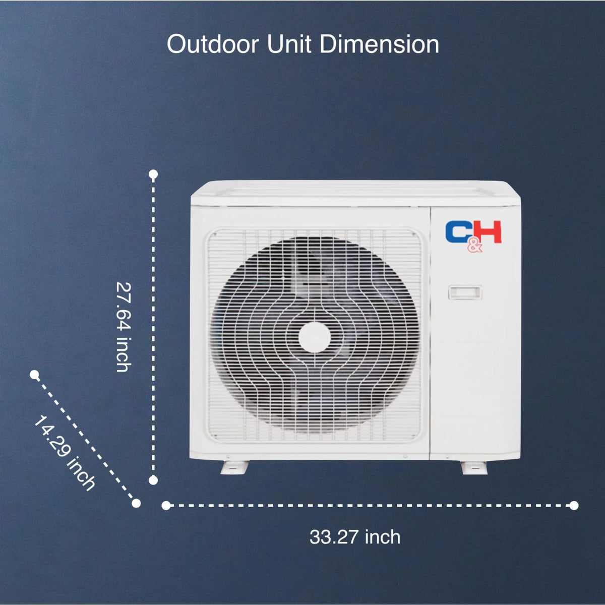 18000 BTU 230V Wall Mounted Mini Split Heat Pump Air Conditioner A169