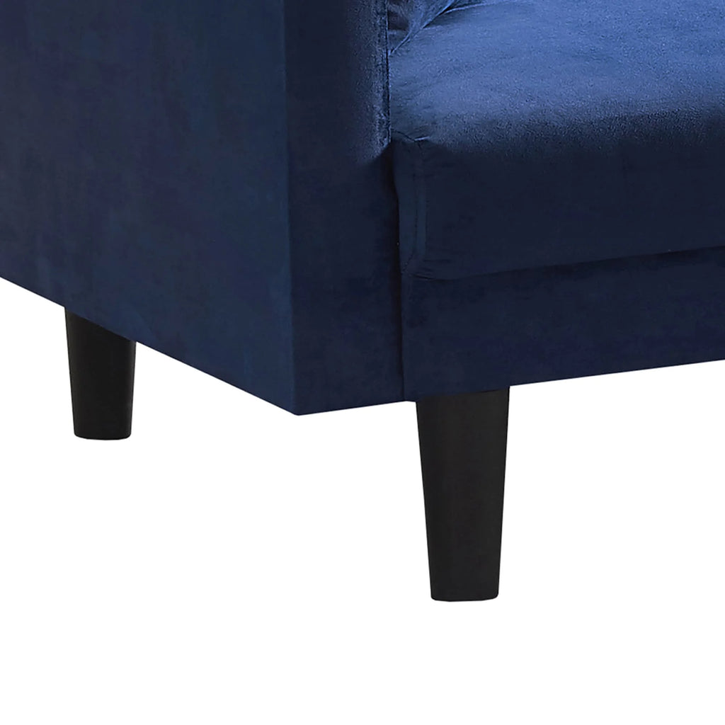 Velvet Futon Sofa Bed S296