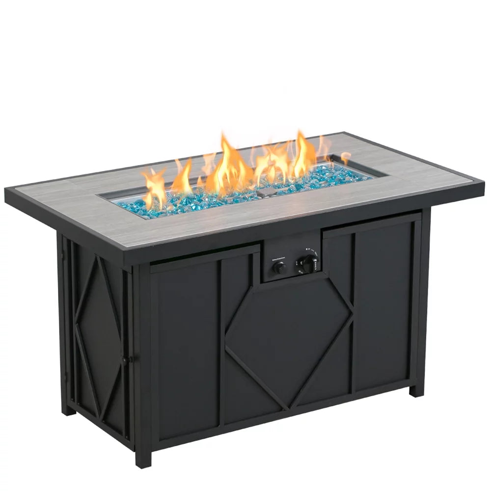 42 in. 60,000BTU Propane Gas Fire Pit Table K443047