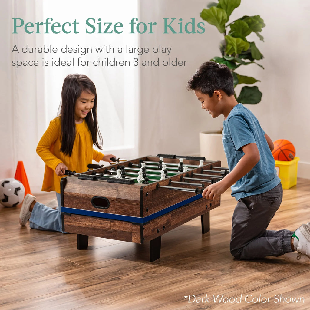 11-in-1 Kids Combo Game Set with Ping Pong Foosball Air Hockey J146