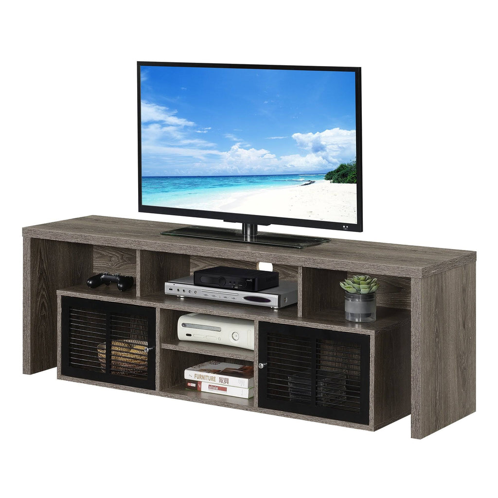 60 inch TV Stand with Storage Cabinets and Shelves T4633