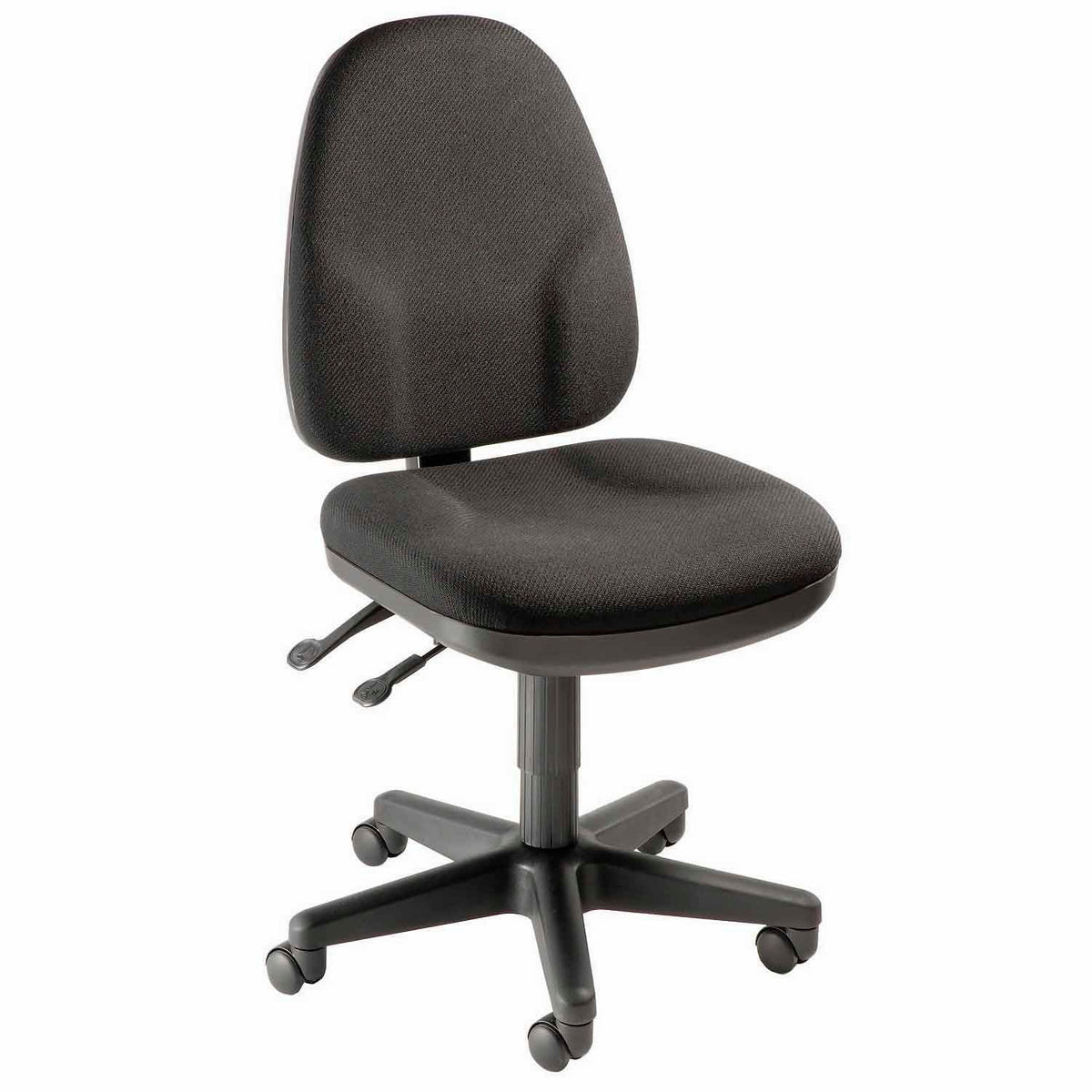 Black Fabric Operator Chair B8298