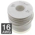 16AWG Automotive Primary Wire 50' White I486