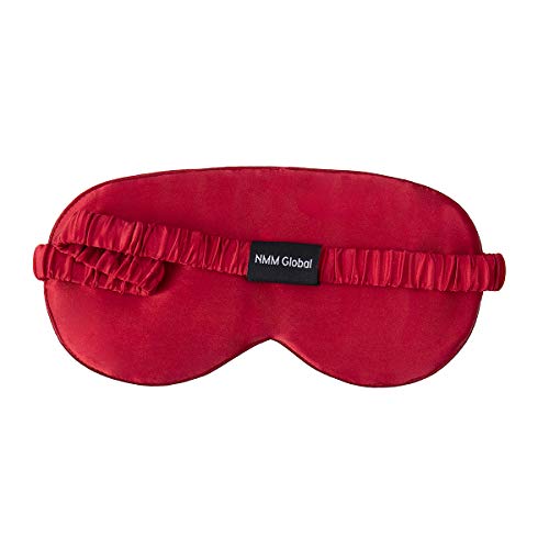 Natural Silk Sleep Mask with Elastic Strap V4865