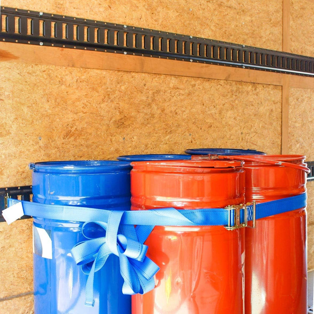Heavy Duty Blue Polyester Ratchet Straps P319