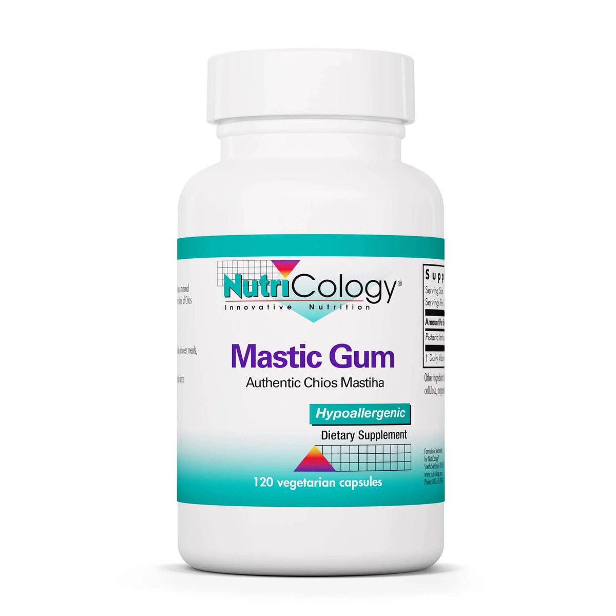 Mastic Gum Vegetarian Capsules 120 Count W454398
