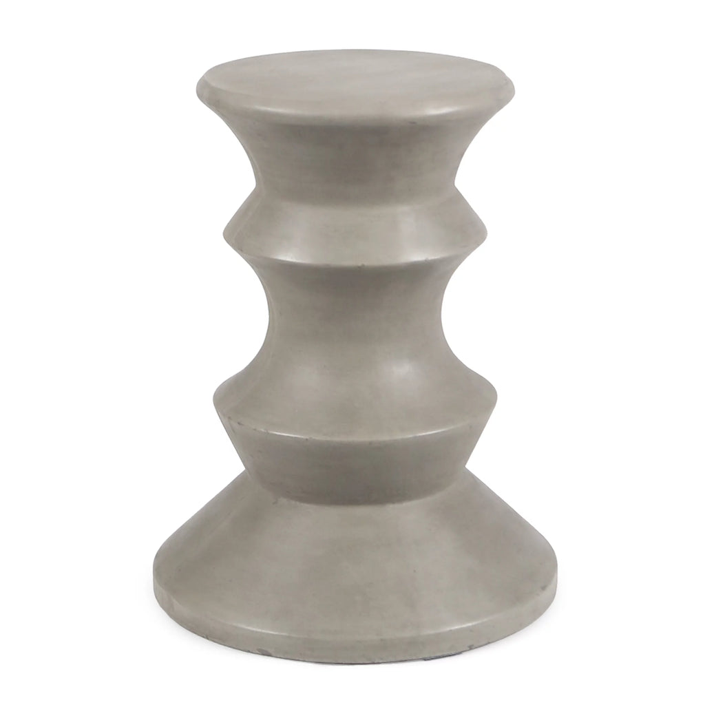 22" Light-Weight Concrete Side Table T93541