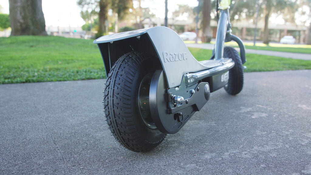 Gray 24V Motorized Electric Scooter A5135