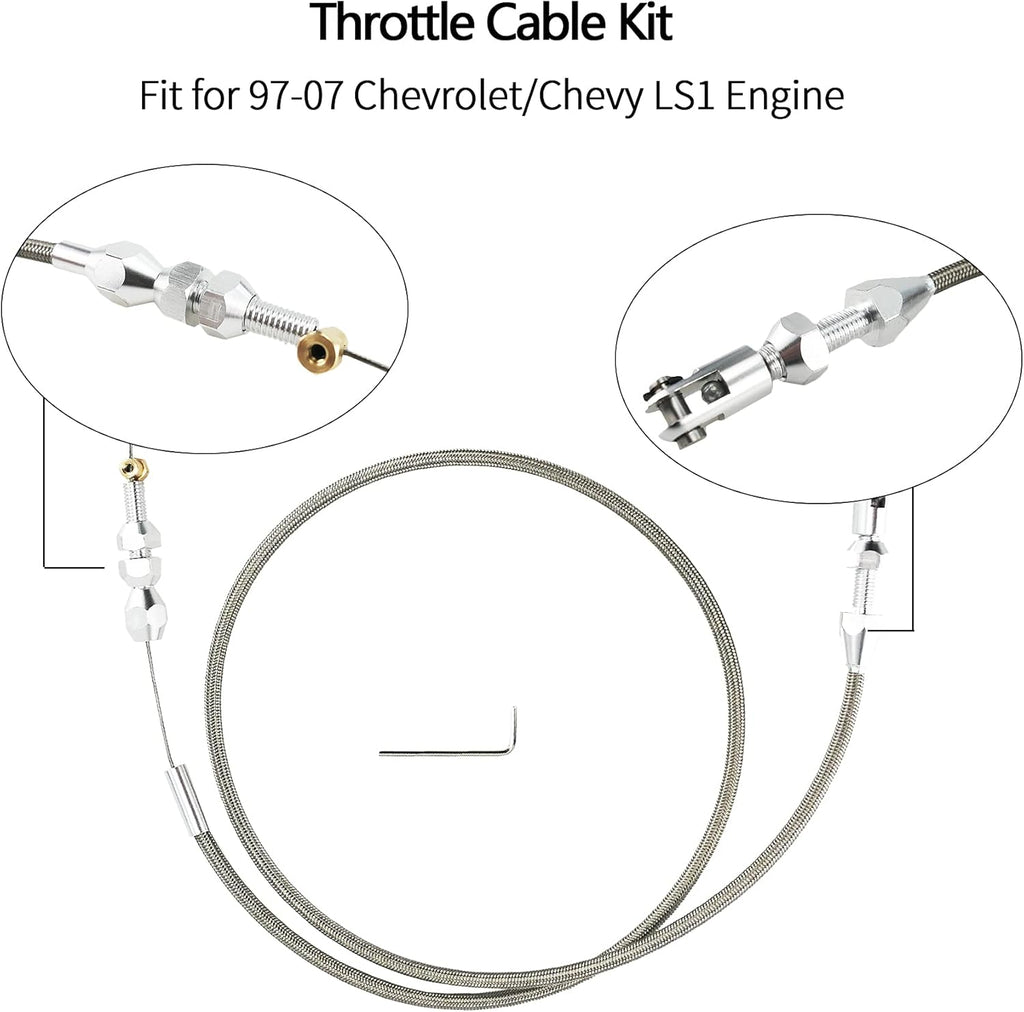 Throttle Cable LS1 Engine 4.8L 5.3L 5.7L 6.0L K1021
