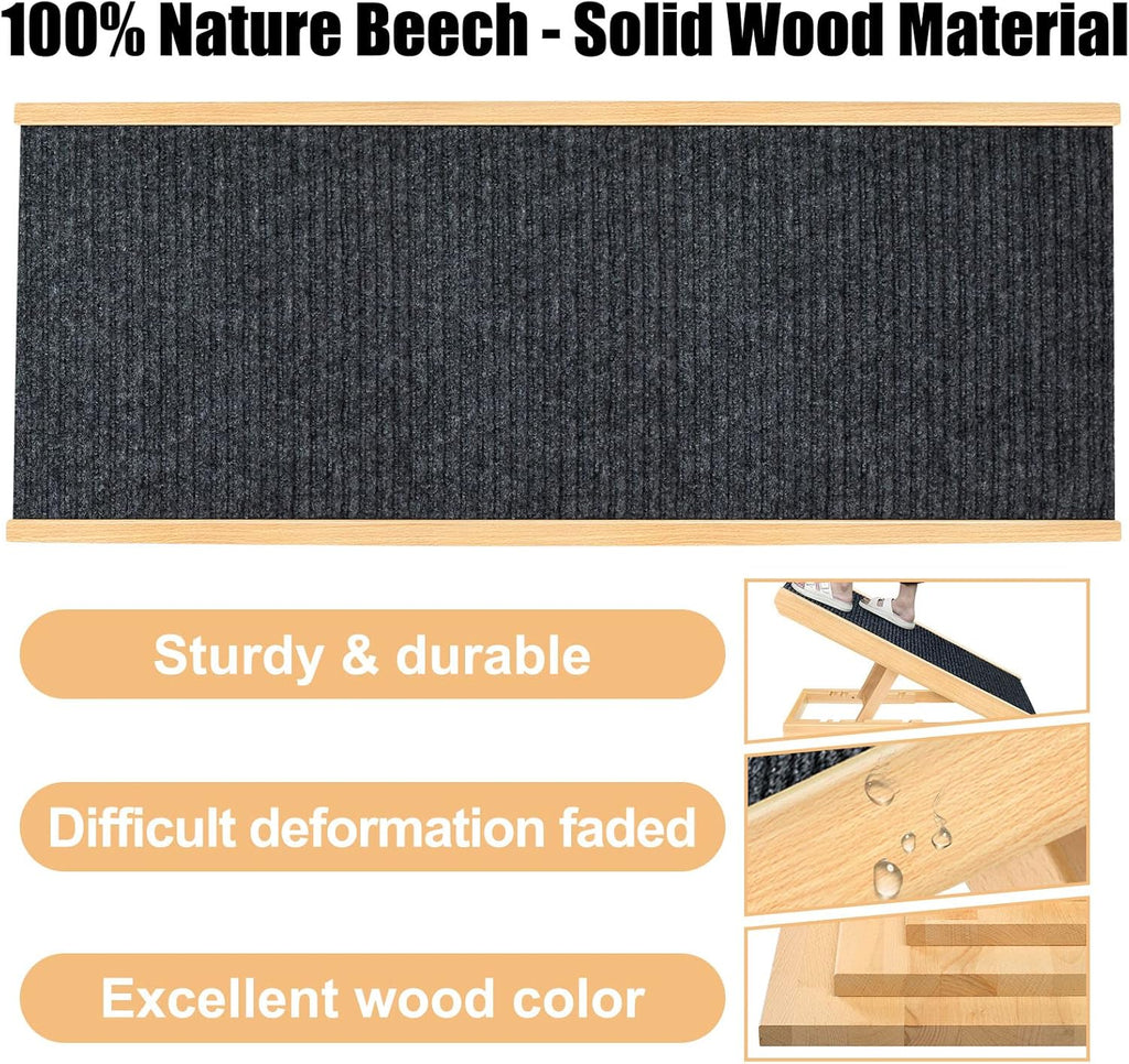 Adjustable Folding Portable Natural Wooden Pet Ramp R815