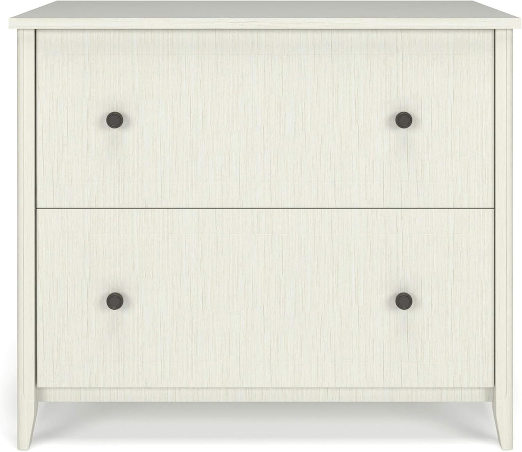 Weathered White Lateral Filing Cabinet Q906