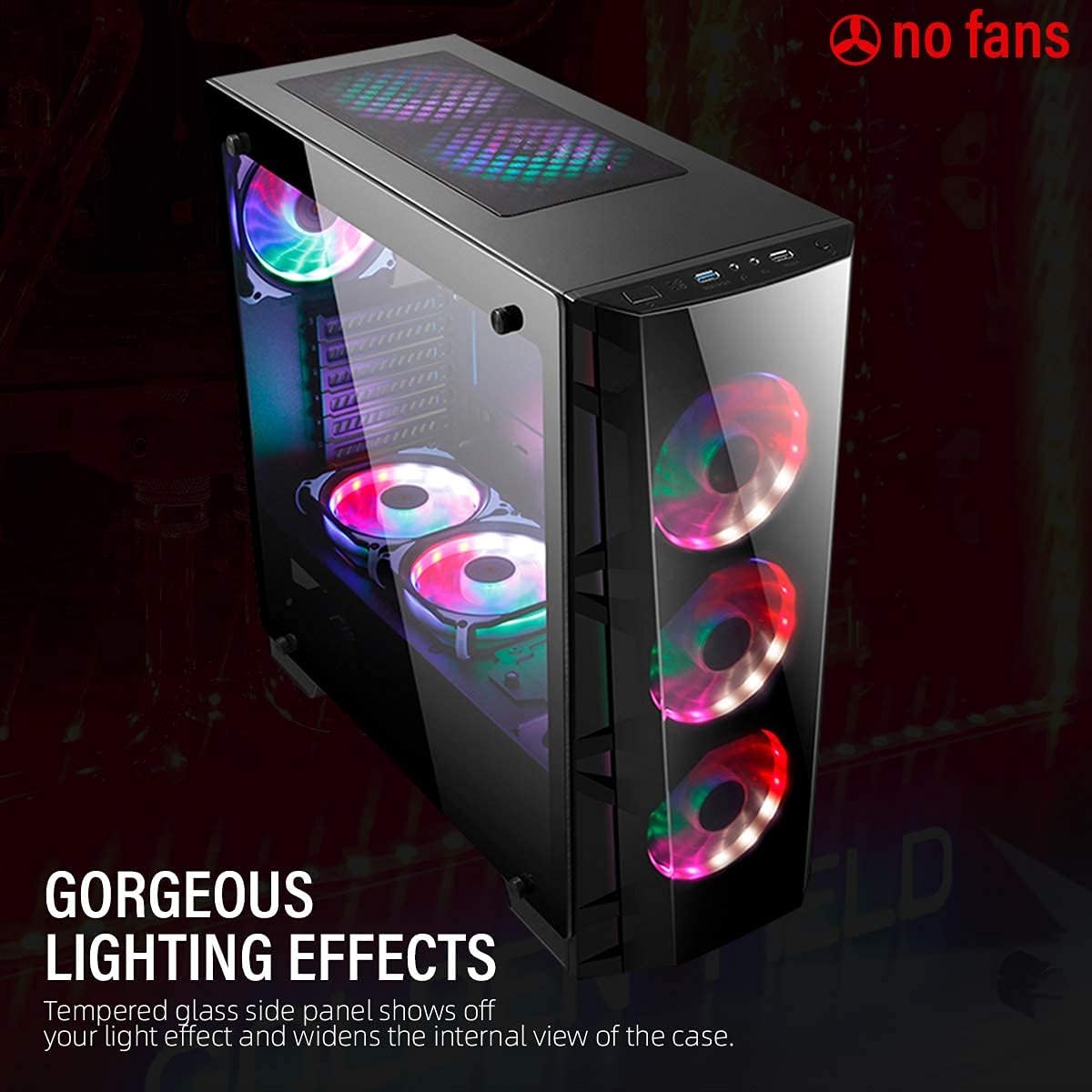 Computer Case ATX Micro ATX ITX Mid Tower I41765