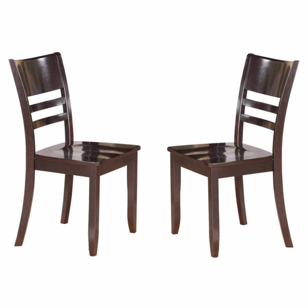 Cappuccino Dining Chair Set of 2 Y86538