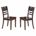 Cappuccino Dining Chair Set of 2 Y86538