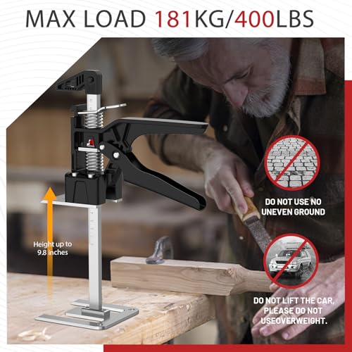 2 Pack 12 in Multifunctional Furniture Lifter Jacks B50267