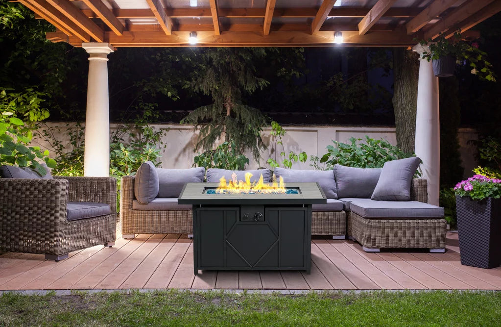 42 in. 60,000BTU Propane Gas Fire Pit Table K443047