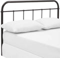 King Steel Headboard - Brown A816
