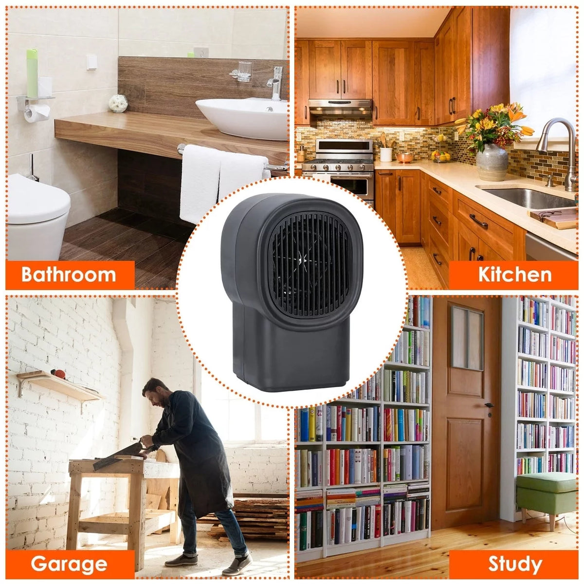 Portable Electric Space Heater T538