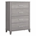 Platinum Gray Engineered Wood Chest of Drawers S835423