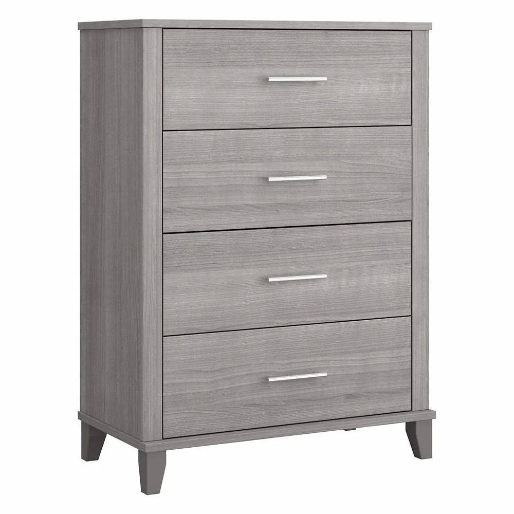 Platinum Gray Engineered Wood Chest of Drawers S835423