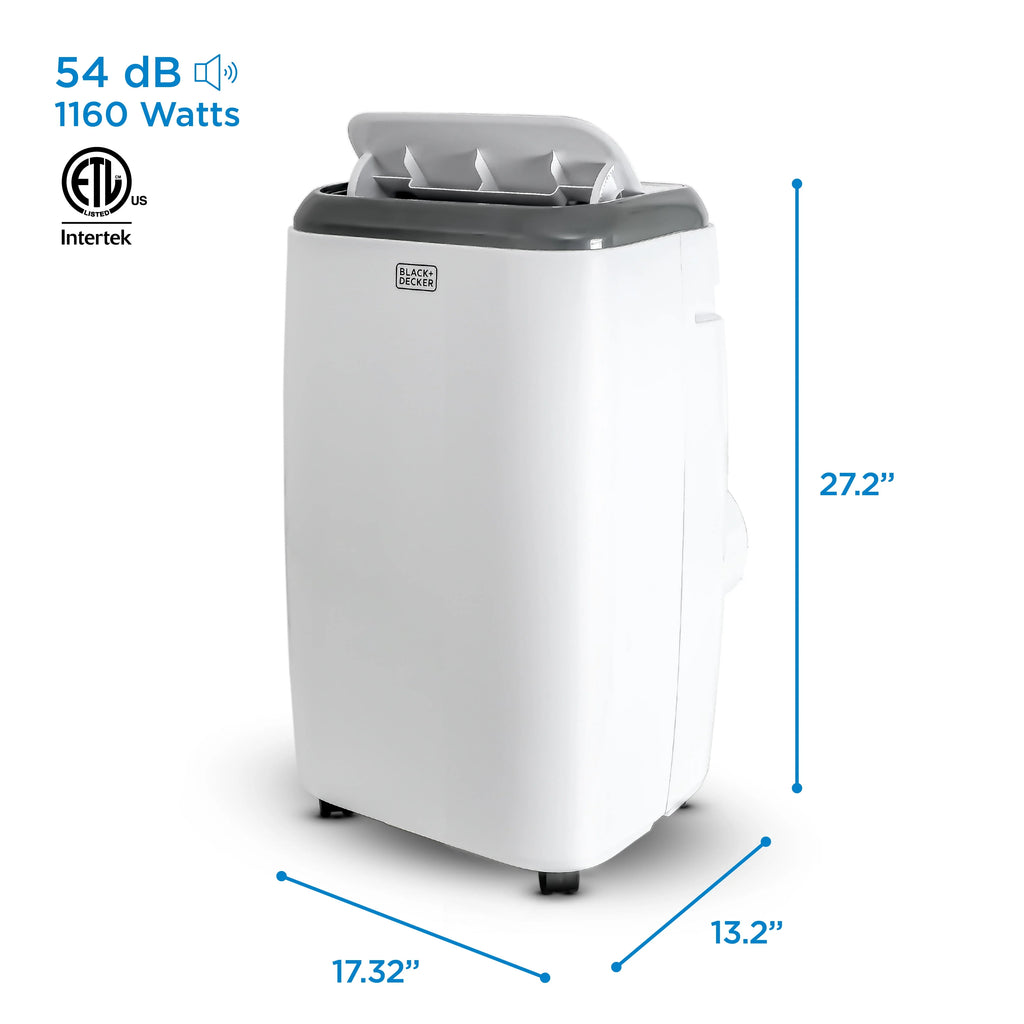 5,000 BTU Portable Air Conditioner with Remote Control, White H799