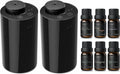Black Waterless Diffuser 2PCS + 6X10mL Oil Set Z628178