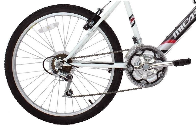 Black 24-inch 18-Speed Mountain Bike Y828