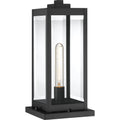 1 Light Outdoor Lantern Earth Black L459