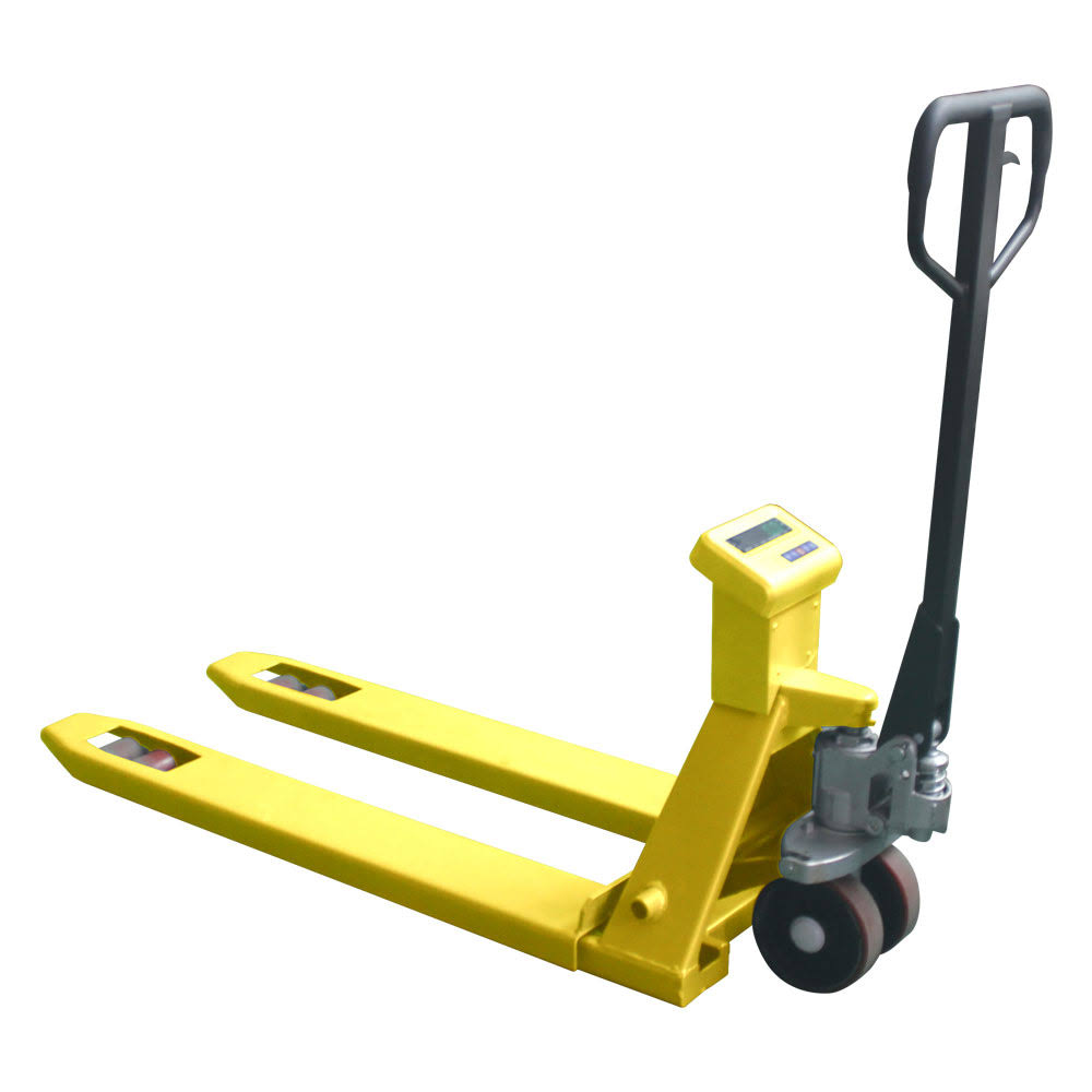 Manual Pallet Jack Truck with Scale 4400lbs Capacity Y46759