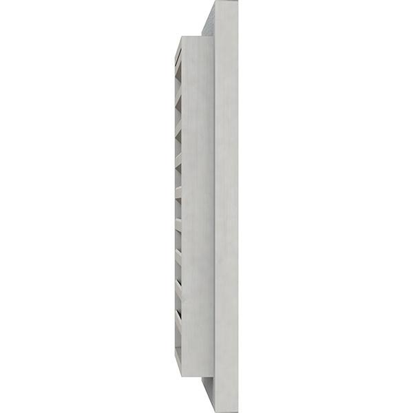 Vertical Gable Vent Primed Functional Rough Saw A8941
