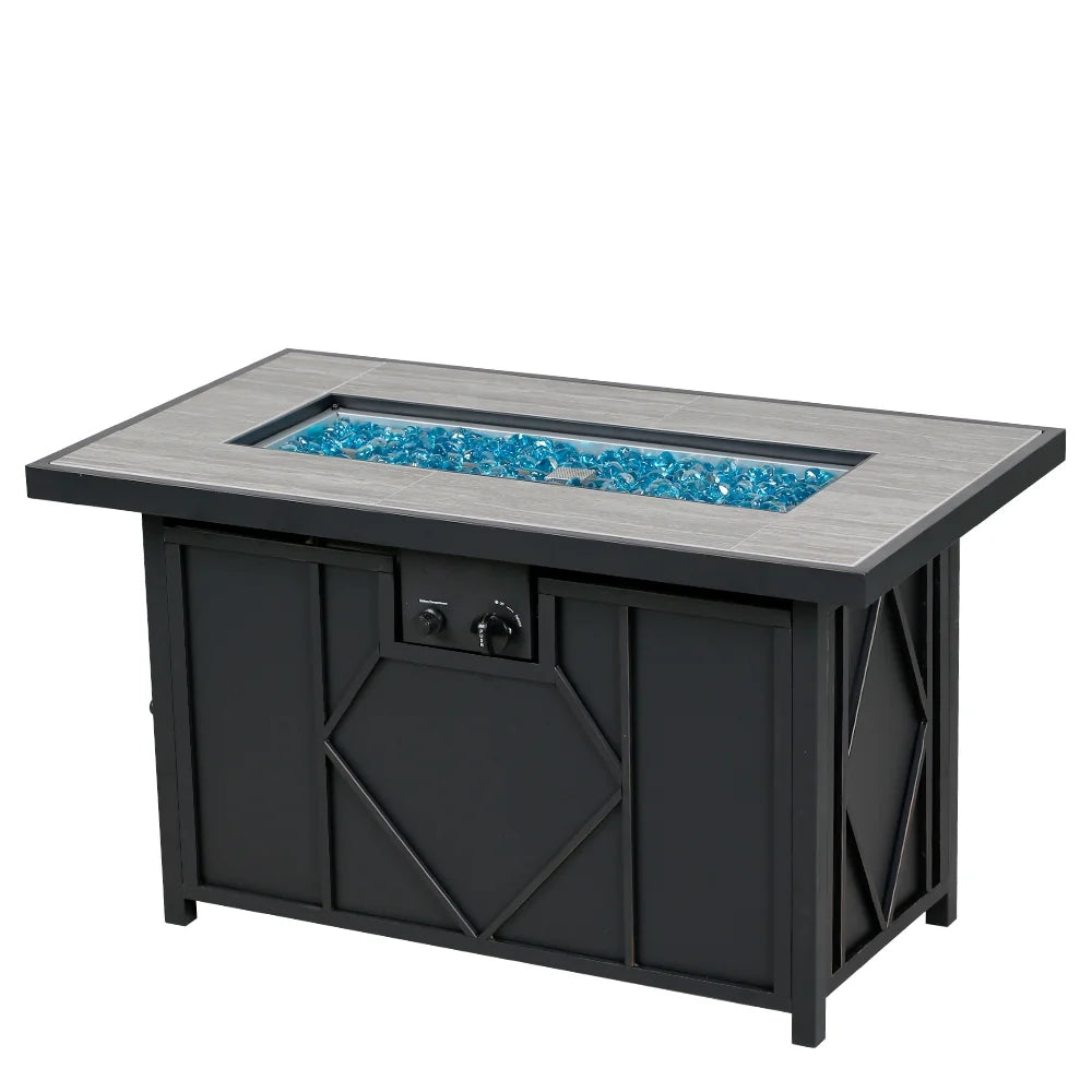 42 in. 60,000BTU Propane Gas Fire Pit Table K443047