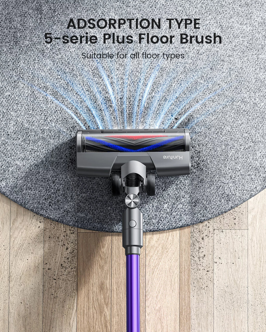 Cordless Vacuum Cleaners 450W 33KPa Lightweight E842