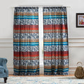 Boho Curtain Panels Set of 2 84x84 inches U3229