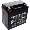 1990 Honda FL400R ATV Battery 12V 12AH H2482