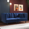 Velvet Futon Sofa Bed S296