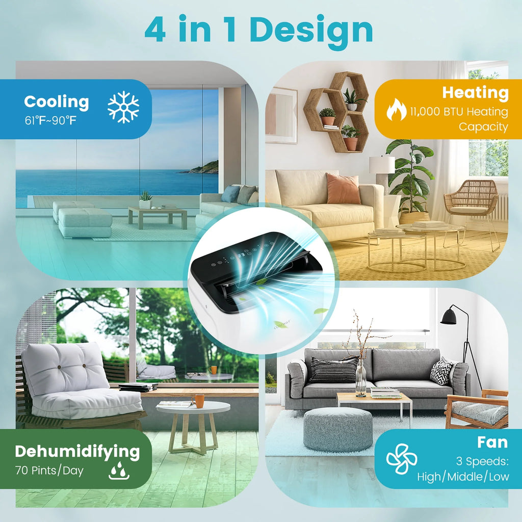 13,000 BTU Portable Air Conditioner J980