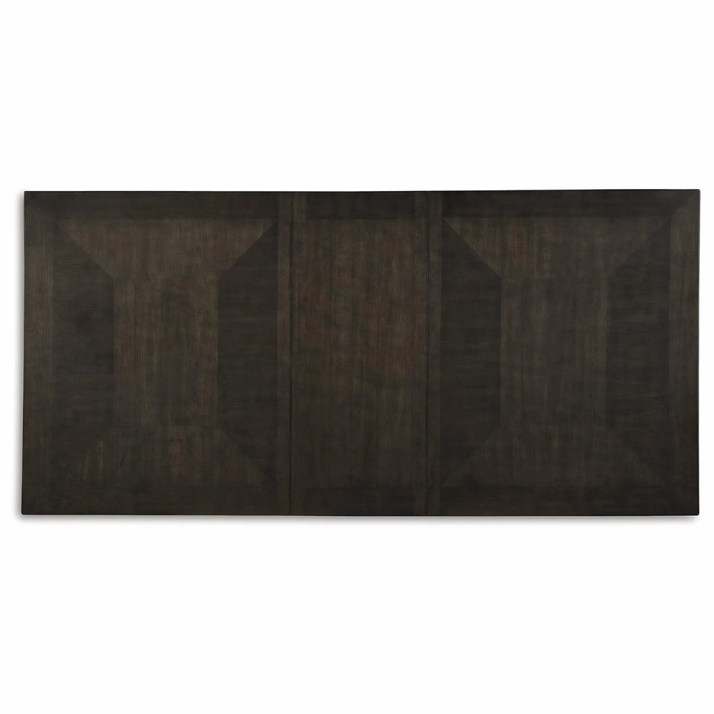 Extendable Dining Table in Dark Brown A547