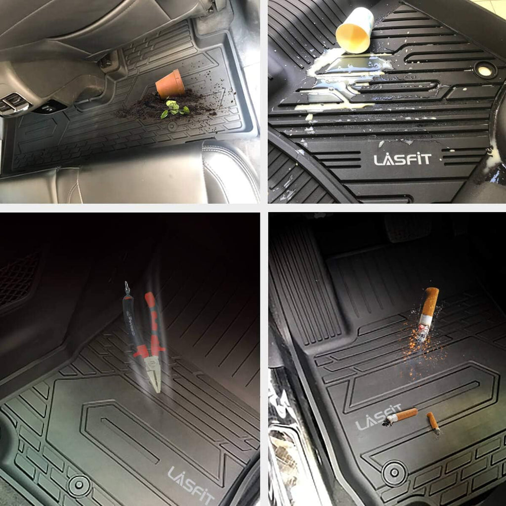 Ford Ranger SuperCrew Cab Front & Rear TPE Floor Liners S259