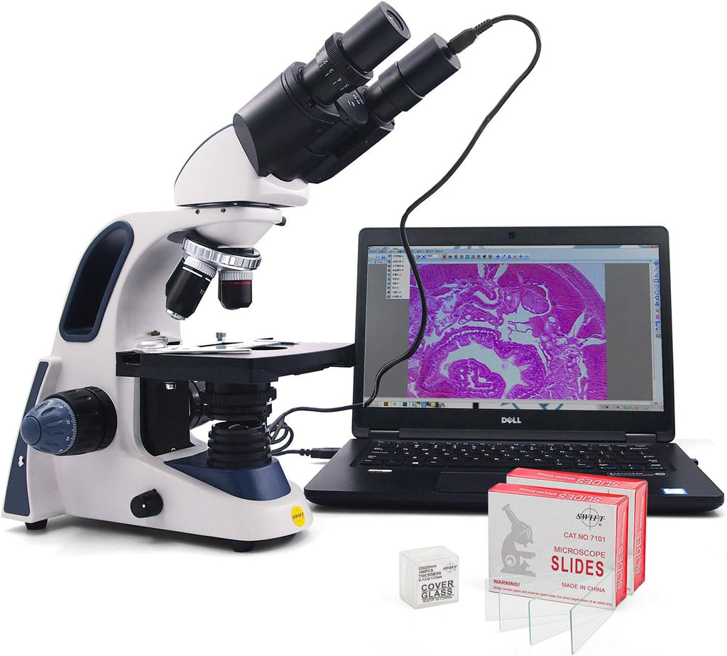 Binocular Compound Microscope with 5.0 mp Camera U189813